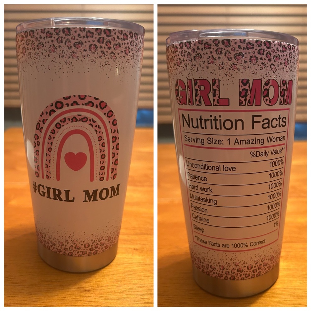 Girl Mom Tumbler